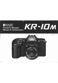 Ricoh XR X 2000 manual. Camera Instructions.